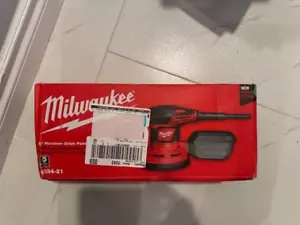 New Milwaukee 5” Orbit Palm Sander 6034-21 - Picture 1 of 2