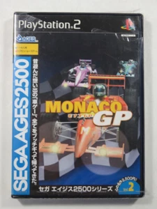 SEGA AGES 2500 SERIES VOL. 02 MONACO GP SONY PLAYSTATION 2 (PS2) NTSC-JAPAN (NEU - Picture 1 of 6