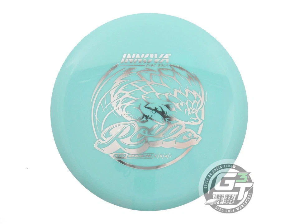 NEW Innova Star Rollo 175g Seafoam Silver Foil Midrange Golf Disc - Image 1 of 1