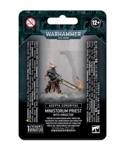 Adepta Sororitas Ministorum Priest With Vindictor - Warhammer 40k - GW - New - Picture 1 of 4