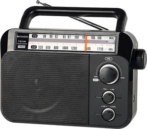 Retekess TR604 Kofferradio,Tragbares Radio,Einfaches Radio,Netzkabel Schwarz - Bild 1 von 12