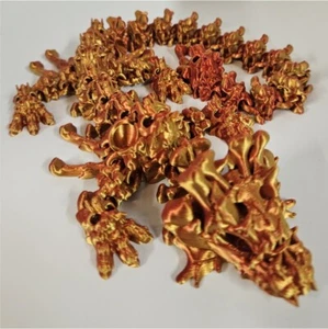 N3D09 3d Printed Hollow Dragon Figures Fidget Toy Anxiety Relief Stress - Picture 1 of 3