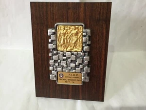 PLACCA CALCIO F.I.G.C.SETTORE GIOVANILE FOOTBALL CLUB 1978 INC. GAZZANIGA - Foto 1 di 4