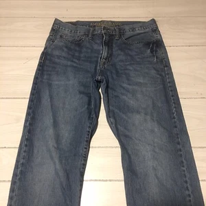 American Eagle Relaxed Straight Mens Jeans Cotton 32/34 - Picture 1 of 9