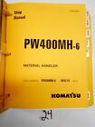 Komatsu Pw400mh-6 Material Handler Shop Service Manual  Serial #'S A84210-Up