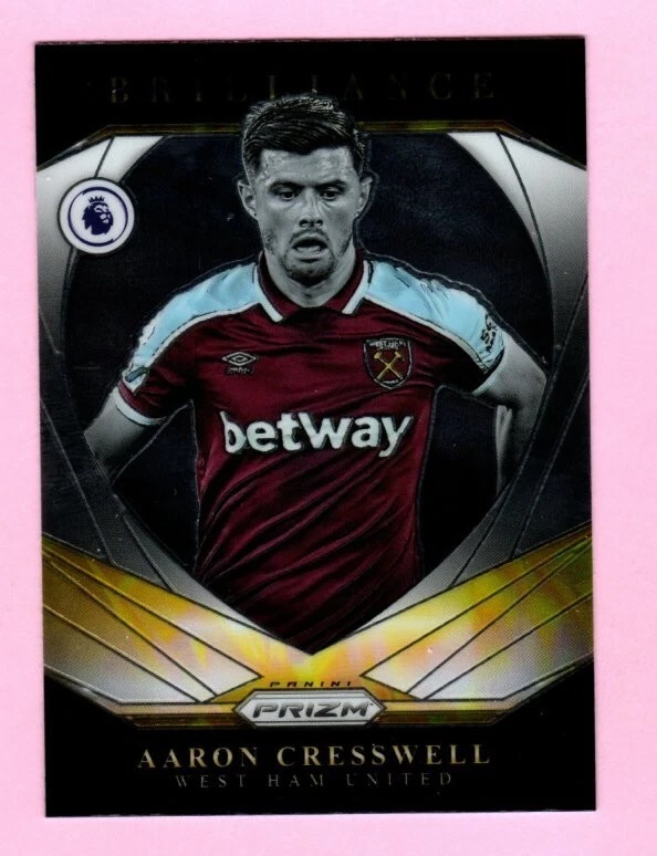 2021-22 Panini Prizm Premier League Brilliance Aaron Cresswell #15 (FM500) - Image 1 of 1