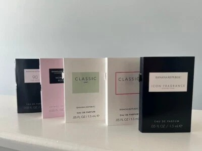 Muestra de fragancia Banana Republic 0,05 oz./1,5 ml ¡NUEVA! ¡Tú eliges! Compra más y ahorra Foto 1 de 2