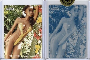 OLUCHI ONWEAGBA 2005 SPORTS ILLUSTRATED SI SWIMSUIT CYAN #73 PRINTING PLATE 1/1! - Picture 1 of 2