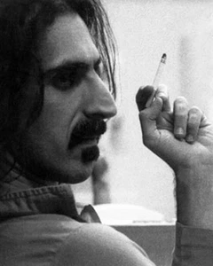 FRANK ZAPPA PHOTOGRAPH 1970s Backstage Cigarette Rare late 1970s Louisville - Picture 1 of 1