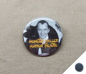 Monster Chiller Terror Theatre Count Floyd 1.25” Imán SCTV Comedia TV ¡Aterrador! - Imagen 1 de 4
