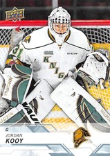 18/19 UPPER DECK CHL #128 JORDAN KOOY LONDON KNIGHTS *63152