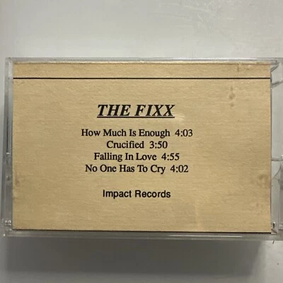 The Fixx Self Titled (Cassette) Advance Promo - Image 1 of 2