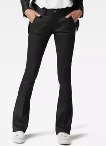 G-STAR Raw Bronson High Flare Chino W23 L 28 schwarz GRATISVERSAND - Bild 1 von 2