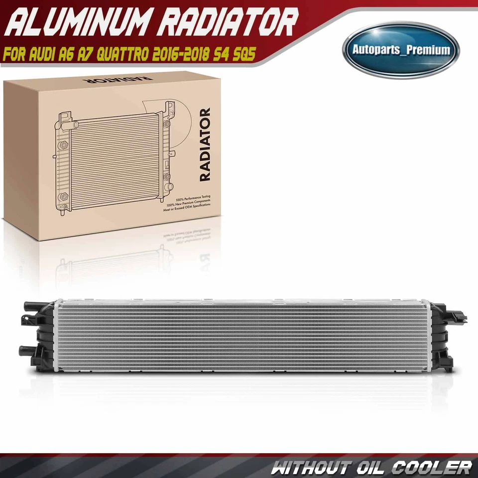 Radiador auxiliar para Audi A6 A7 Quattro 2016-2018 SQ5 3,0 L 4,0 L supercargador Foto 1 de 4