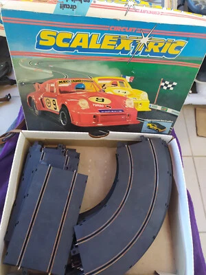 Gros lot de rails de circuit automobile Fleischmann - 1970 - Photo 1/4