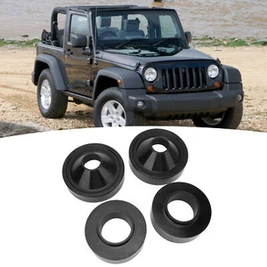 2in Front 1in Rear Shock Absorption Leveling Lift Kit For Wrangler JK 07-18 - Picture 1 of 12