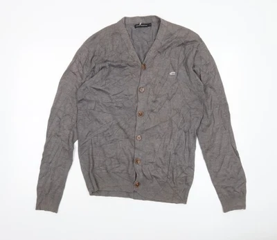 French Connection Men's Grey Cotton Linen Cardigan M - Image 1 of 4