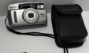 Pentax IQZoom 80G Point & Shoot 35mm Film Camera 38-80mm with Case Tested - Picture 1 of 5