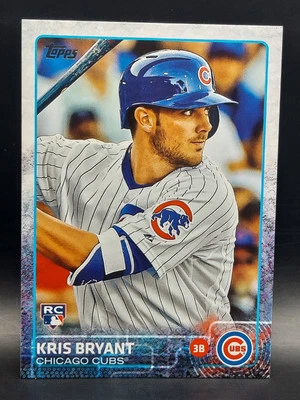 2015 Topps #616 Kris Bryant Base Rookie Card RC Chicago Cubs  - Image 1 of 2