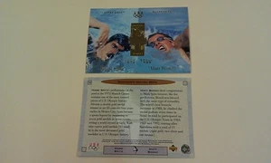 Mark Spitz Matt Biondi Swimming 1996 Upper Deck Olympic Card USA Gold Champions - Picture 1 of 1