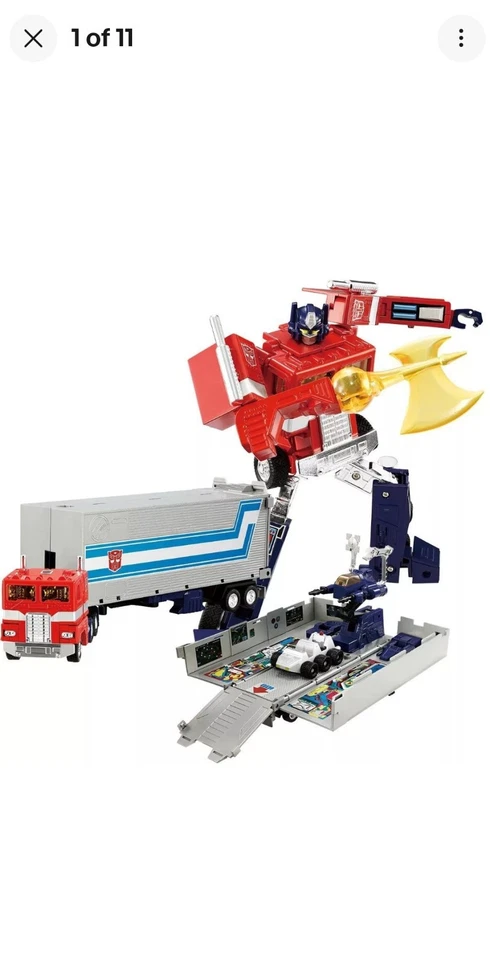 Transformers Missing Link C-01 Optimus Prime (Convoy) Takara Tomy in USA