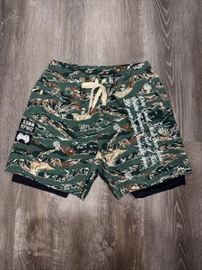 Darc Sport Shorts Mens Large Camouflage Wolves SSDD NFGU LTD. Edition Of 1000 - Picture 1 of 11