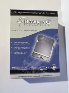 Hawking Technology Serveur d'impression HPS1U 1 port USB Internet 10/100 Mbps - Photo 1/11