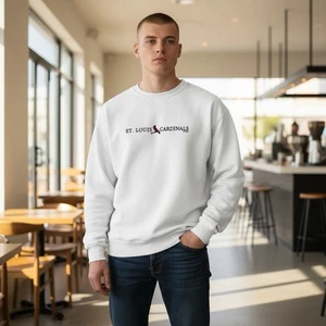 Gear for Sports Sweatshirt St. Cardinals Baseball Oversized weiß Gr. Medium - Bild 1 von 6
