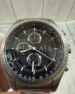 Reloj cronógrafo Armani Exchange A/X The Driver para hombre de dos tonos de acero inoxidable Foto 1 de 4