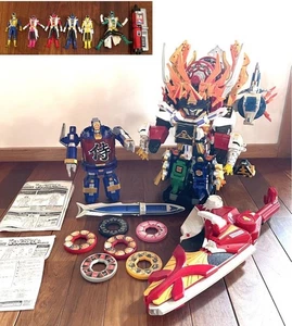 Bandai Shinkenger DX Samurai Ha-Oh Set mit seltenen Gegenständen & Bonusfigur - Bild 1 von 16