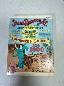 Vintage Herbst 1900 Sears Rehbock und Co 1970 Miniatur Reproduktion Katalog Nr. 110 - Bild 1 von 12