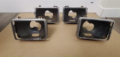 1981-1987 Chevy Squarebody C10 C20 C30 Blazer Suburban Headlight ring Bucket van - Image 1 of 4
