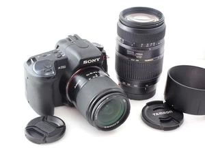 Sony A350 DSLR & Twin Lens Kit with 18-70mm and 70-300mm Lenses - Picture 1 of 6