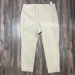 Old Navy Damen High-Rise Pixie Hose Gr. 20 Khaki Secret Smooth Taschen - Bild 1 von 11