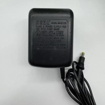 Adaptador de CA Sega Genesis Modelo 2 MK-2103 OEM Game Gear 32x Nomad Fuente de alimentación Foto 1 de 4