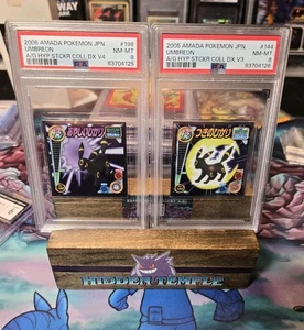 PSA 8 'S 2005 2006 UMBREON AMADA POKEMON JPN ADV GEN STICKER COLL DX SEQUENTIAL  - Picture 1 of 7