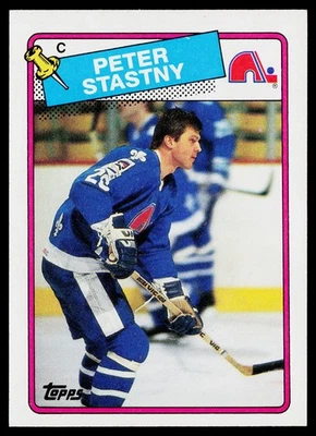 1988-89 Topps #22 Peter Stastny - Image 1 of 2