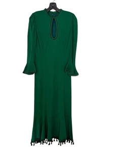 Vestido Andrew Gn verde talla 10 nuevo con etiquetas - Imagen 1 de 7