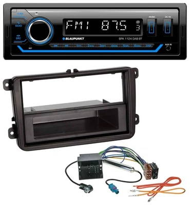 Blaupunkt Bluetooth USB DAB MP3 Autoradio für VW Caddy Golf V VI Jetta ab 03 - Bild 1 von 4