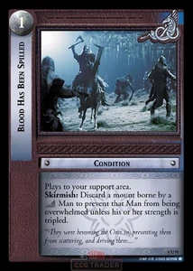 LOTR TCG 6U91 Blood Has Been Spilled Ents of Fangorn - Picture 1 of 1