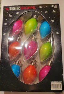 The Christmas Shoppe hängende farbige kugelförmige Glasornamente (9/Box) hübsch! - Bild 1 von 4