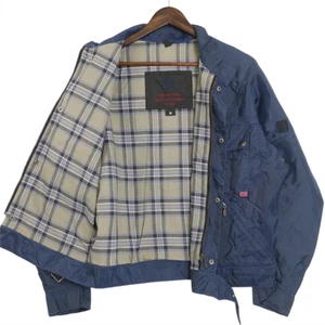Belstaff Racemaster Nylon Jacket Navy Men’s M Used Vintage 1990s model USED - Picture 1 of 10