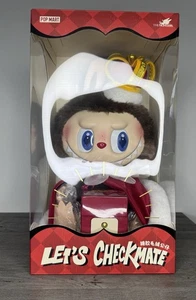 Pop Mart Labubu The Monsters Let's Checkmate KING Series Vinyl Plush Doll USA - Picture 1 of 12