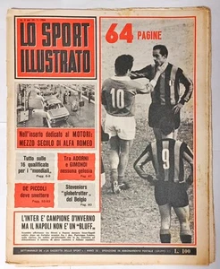 Lo Sport Illustrato 3 - 1966 Mondiali '66 Serie A Pesaola - Picture 1 of 2