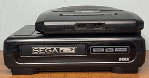 Consola Sega Genesis Modelo 2 y Sega CD Modelo 1 Sin cables No enciende *Leer* - Imagen 1 de 11