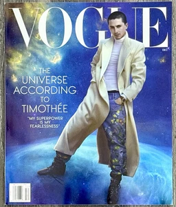 VOGUE MAGAZINE DECEMBER 2025 The Universe According to TIMOTHEE - FREE US SHIP - Bild 1 von 1