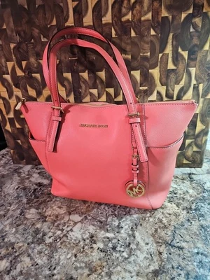 Michael Kors Mujer Dama Moda Cuero Cartera Bolso de Mano Foto 1 de 4