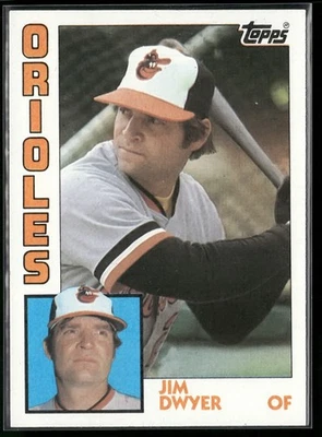 1984 Topps #473 Jim Dwyer - Image 1 of 2