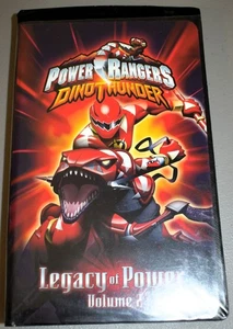 Power Rangers Dino Thunder - Legacy of Power (Vol. 2) [VHS] - Picture 1 of 2