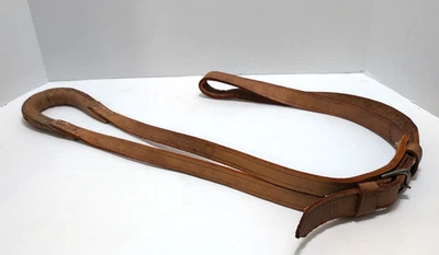 Leather Single Crupper Strap Saddle Harness Tack Horse Mule - Image 1 of 4